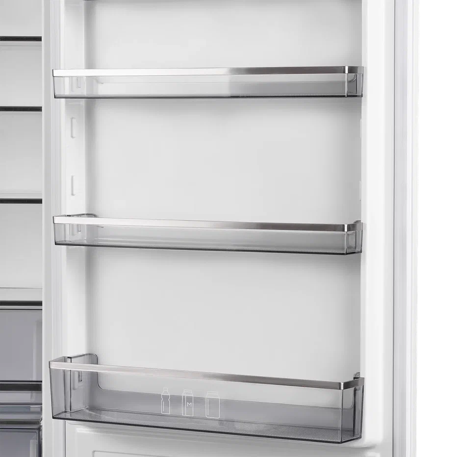 Холодильник-морозильник встраиваемый MAUNFELD MBF19369NFWGR LUX Inverter