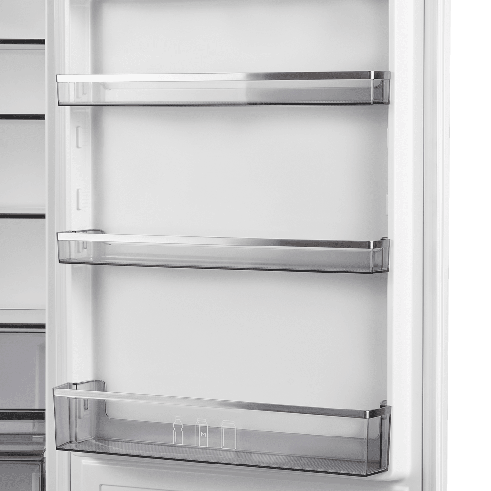 Холодильник-морозильник встраиваемый MAUNFELD MBF193NFW1GR Inverter