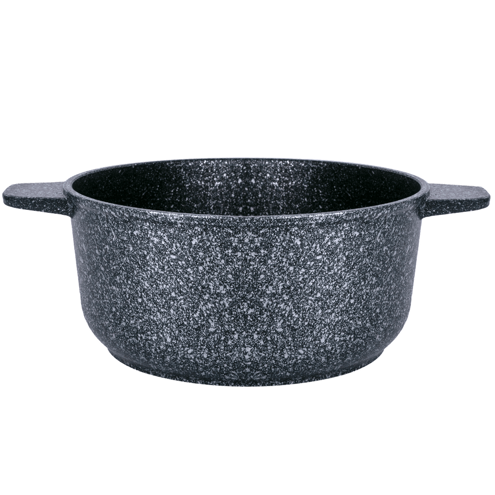 Кастрюля MAUNFELD GRETA MF24GRTT01CR из литого алюминия со стеклянной крышкой, 24 см, 4 л