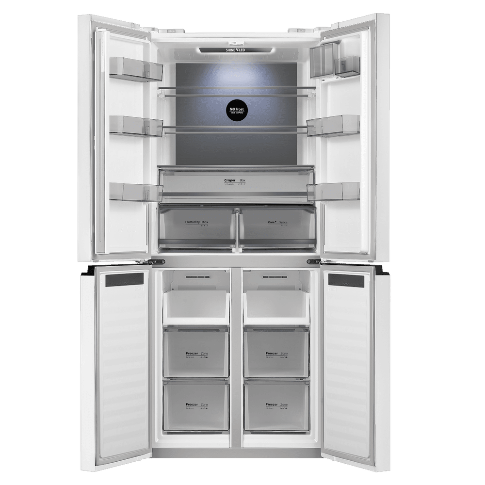 Холодильник-морозильник с инвертором MAUNFELD MFF192NFPW01 Inverter