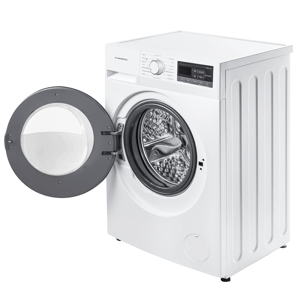 Стиральная машина c инвертором и паром MAUNFELD MFWM148STWH02