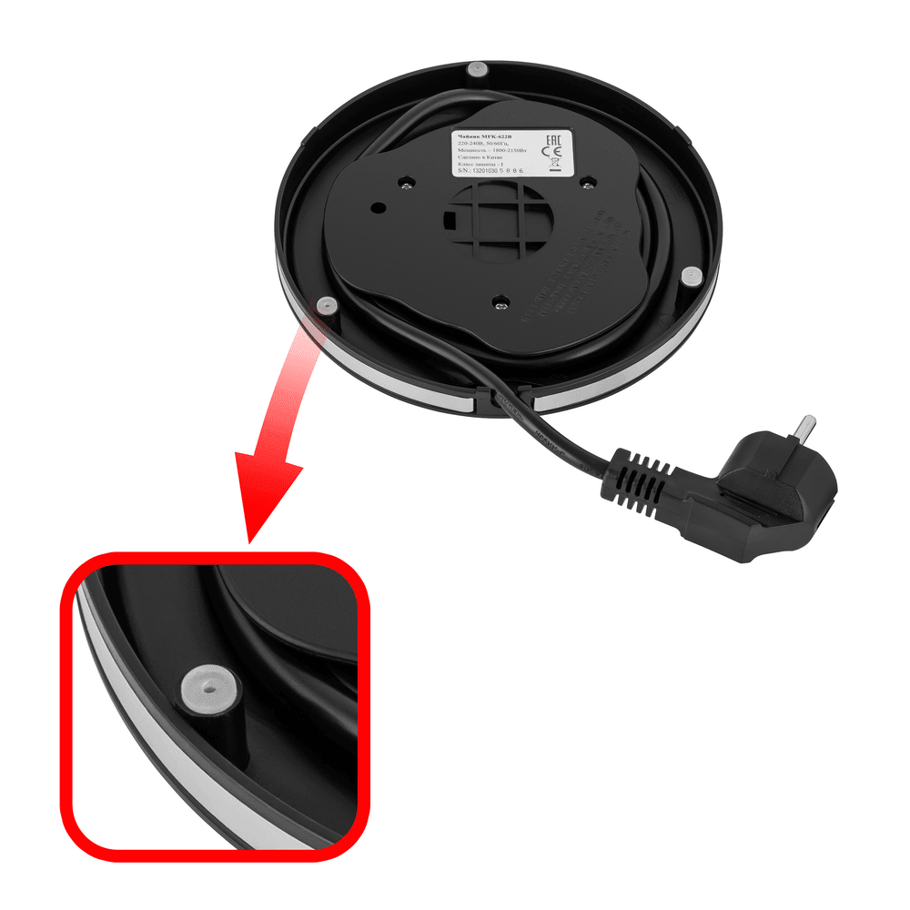 Чайник MAUNFELD MFK-622B