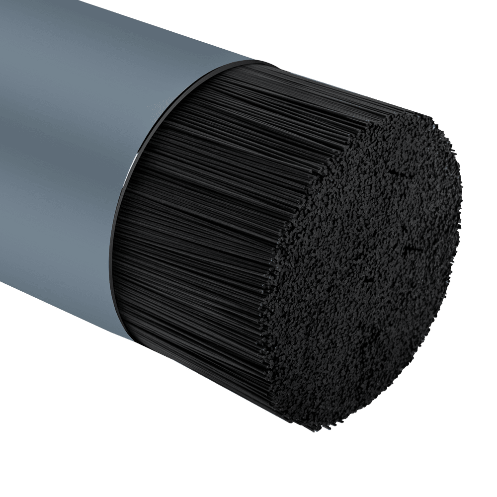 Подставка для ножей FILIGRANA BATTY FG22CG11KS из полипропилена, 22*11*11 см, цвет серый