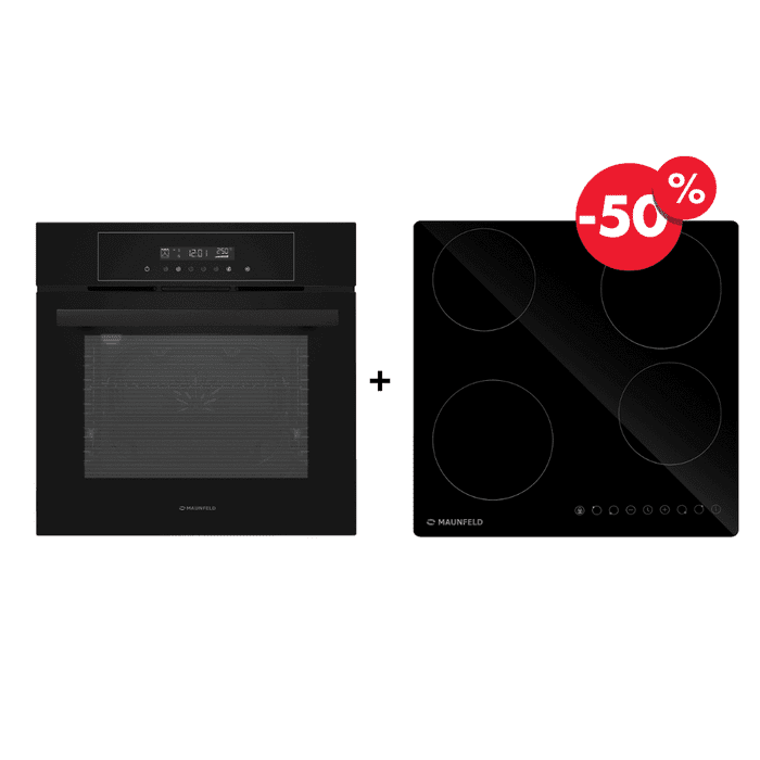 Шкаф духовой электрический MAUNFELD AEOD6063B + AVCE594BK