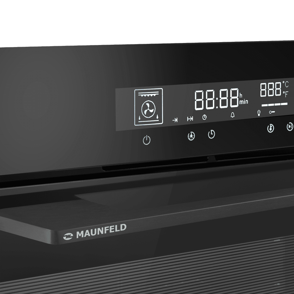 Шкаф духовой электрический MAUNFELD AEOD76106B + MAUNFELD AVCE6035TBK СКИДКА-50%