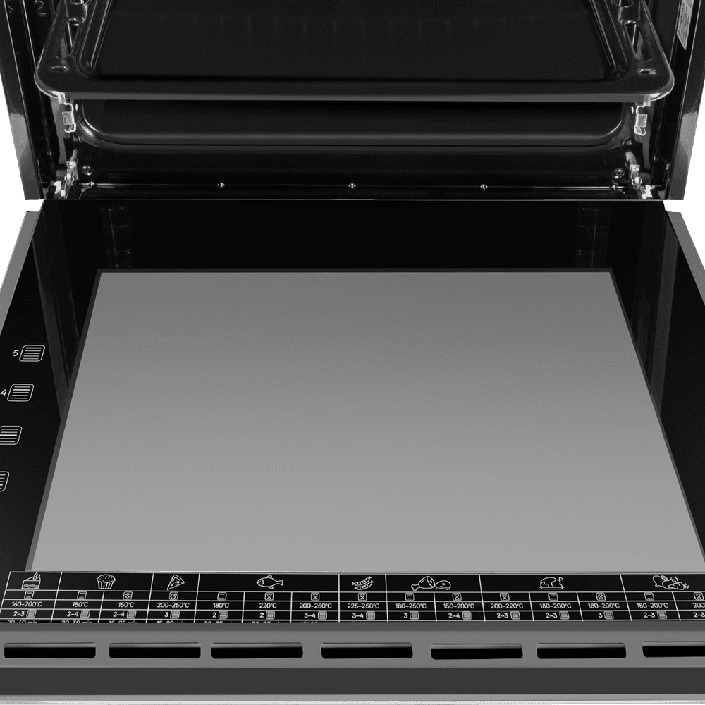 Электрический белый духовой шкаф 60 см с режимом конвекции