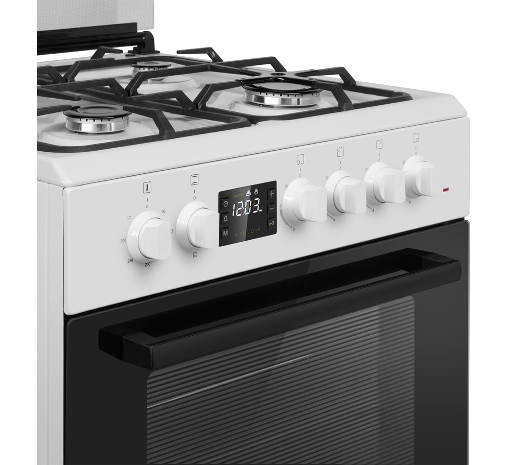 Газовая плита с электрической духовкой MAUNFELD MGC60ECW05