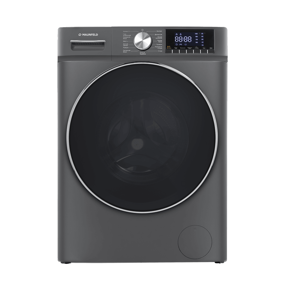 Стиральная машина c инвертором и паром MAUNFELD MFWM127ISB02