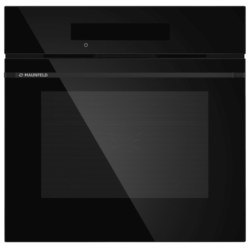 Электрический  черный духовой шкаф 60 см с режимом конвекции