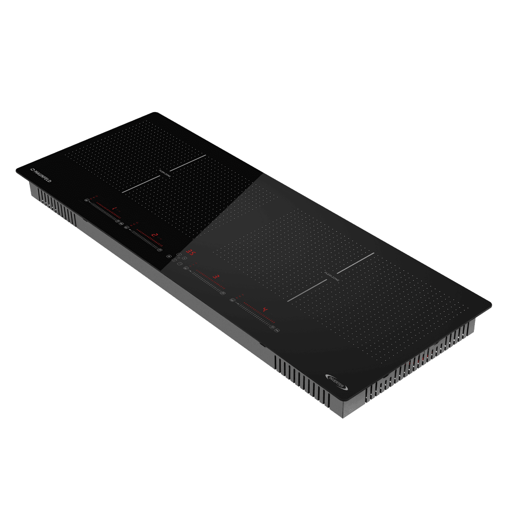 Индукционная варочная панель с двумя Flex Zone и Booster MAUNFELD CVI904SFLBK Inverter