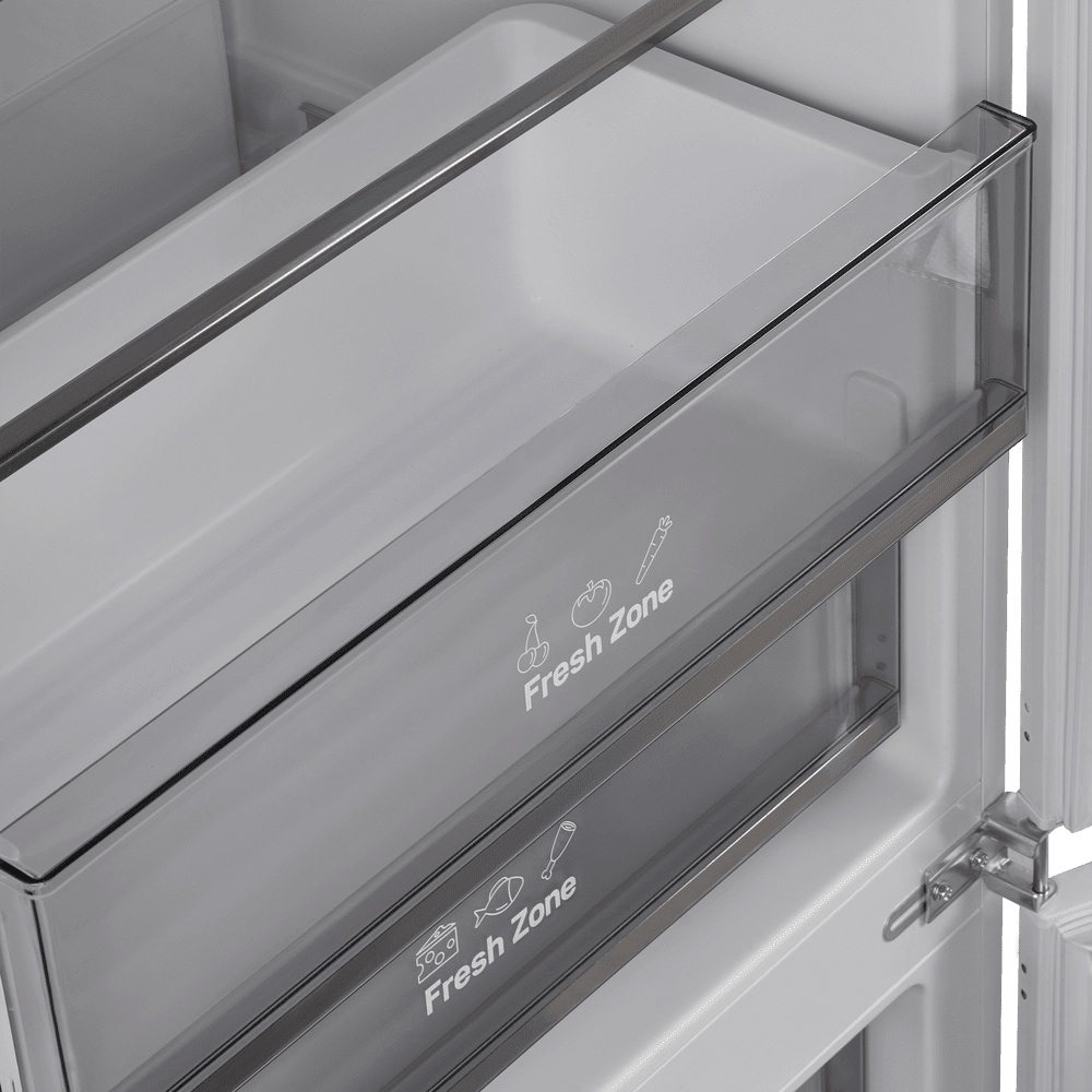 Холодильник-морозильник встраиваемый MAUNFELD MBF193NFW1GR Inverter