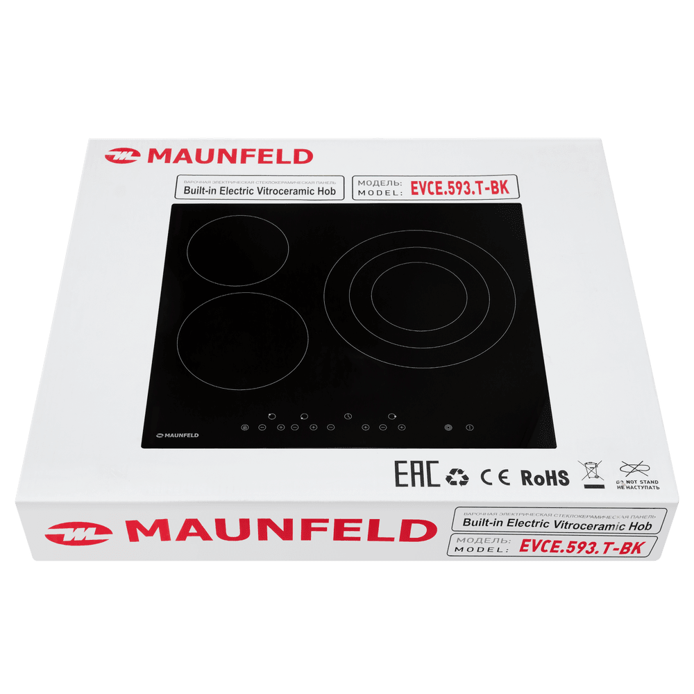 Шкаф духовой электрический MAUNFELD AEOD6063B + EVCE.593.T-BK