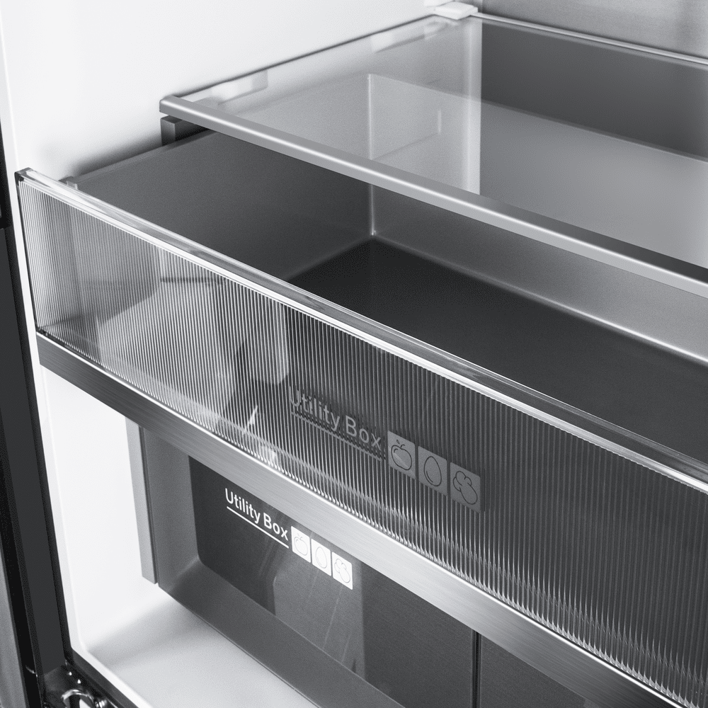 Холодильник с инвертором MAUNFELD MFF190NFSB01