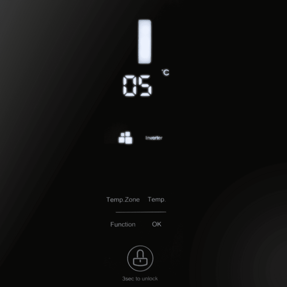 Холодильник с инвертором MAUNFELD MFF177NFB Slim Inverter