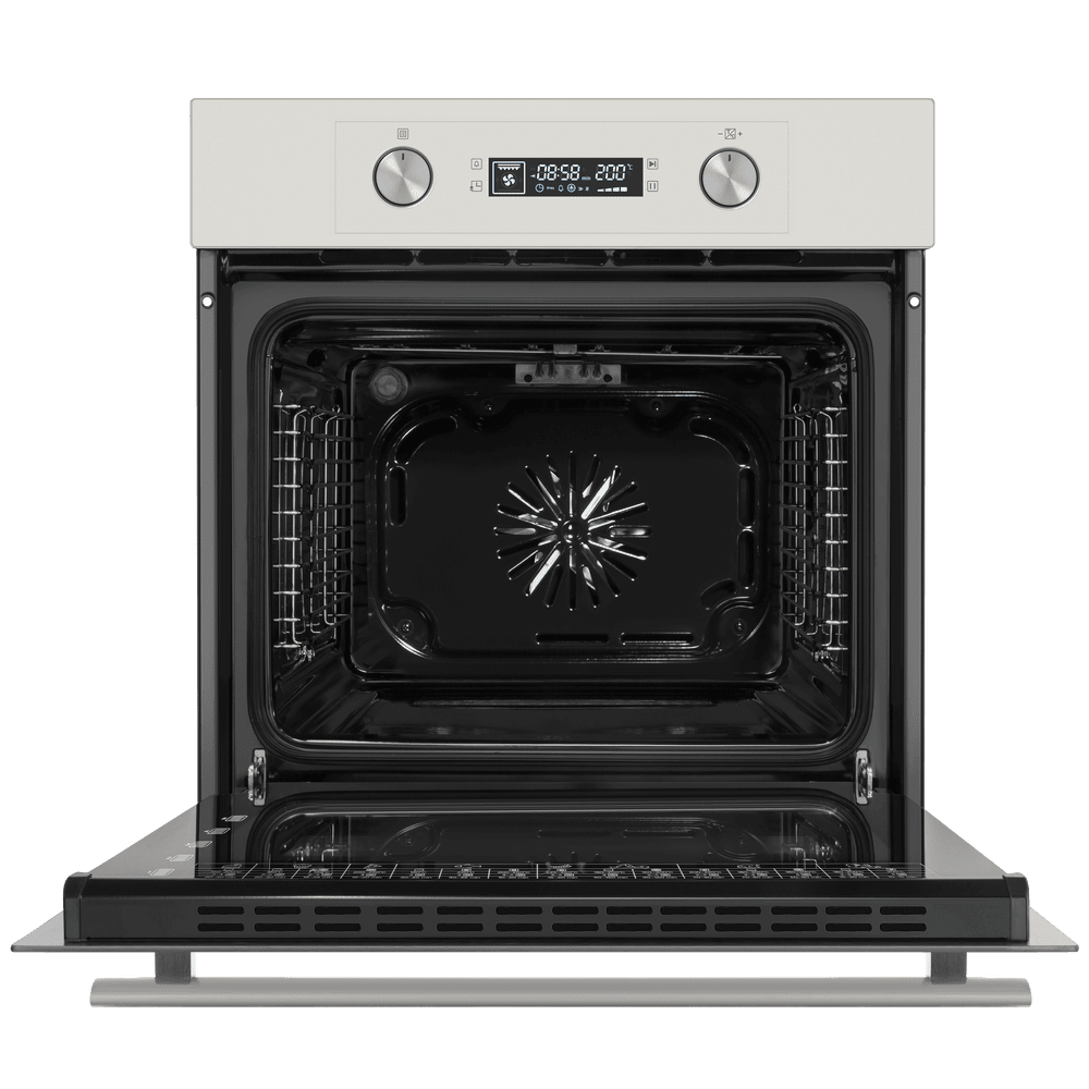 Электрический  бежевый духовой шкаф 60 см