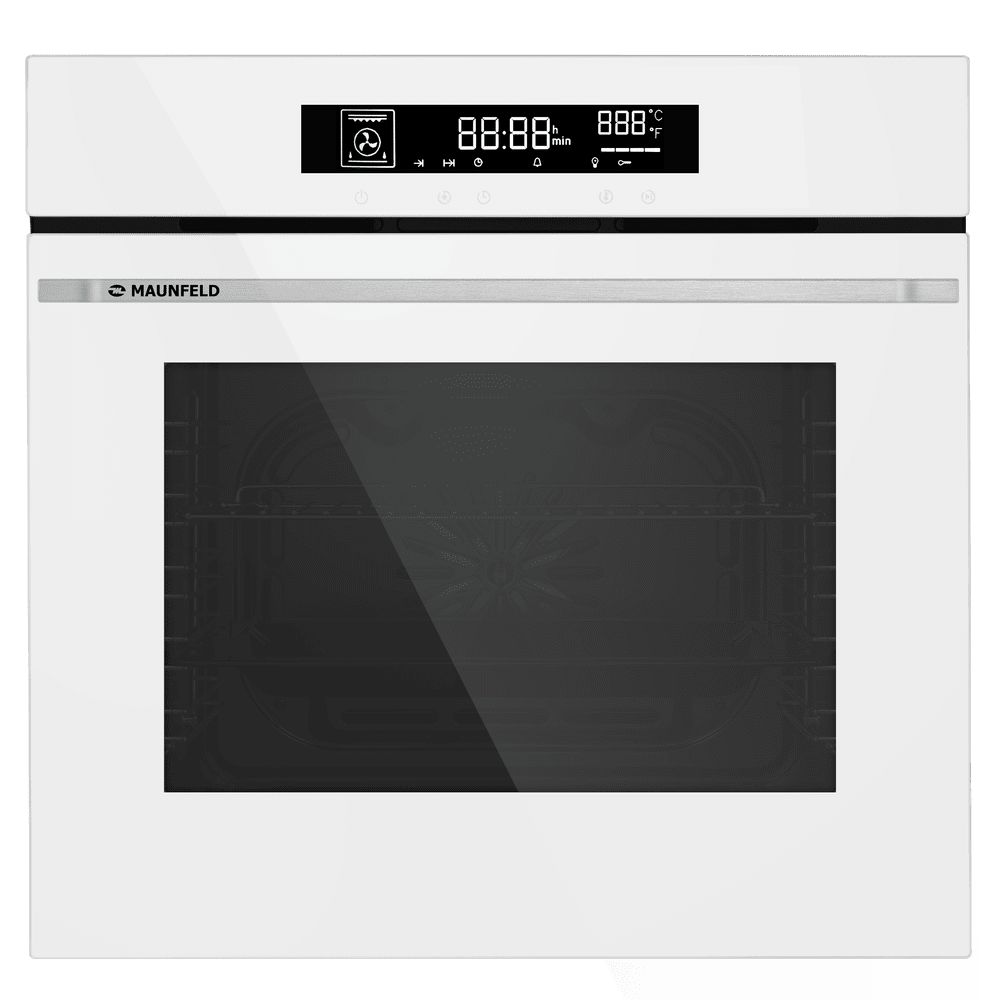 Электрический белый духовой шкаф 60 см с режимом конвекции Электрический белый духовой шкаф 60 см с режимом конвекции