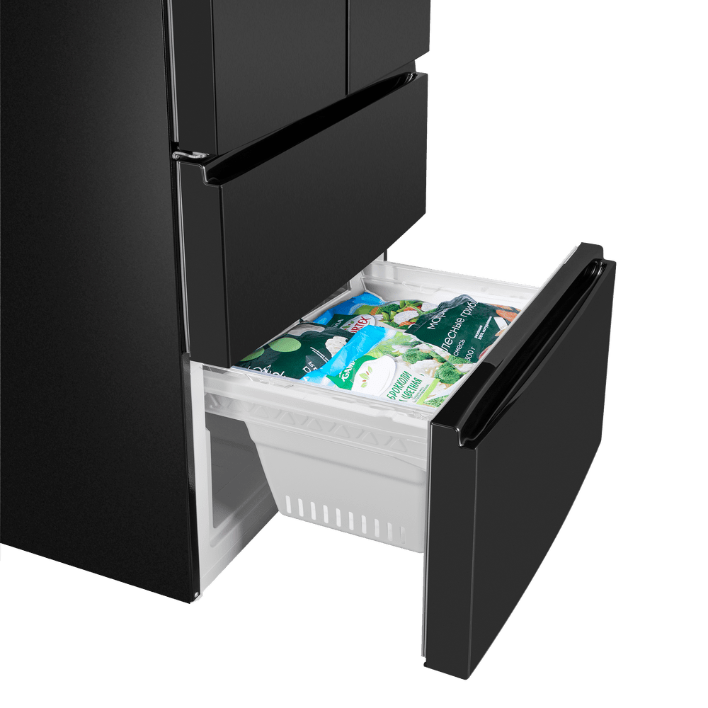 Холодильник с инвертором MAUNFELD MFF190NFDSB01