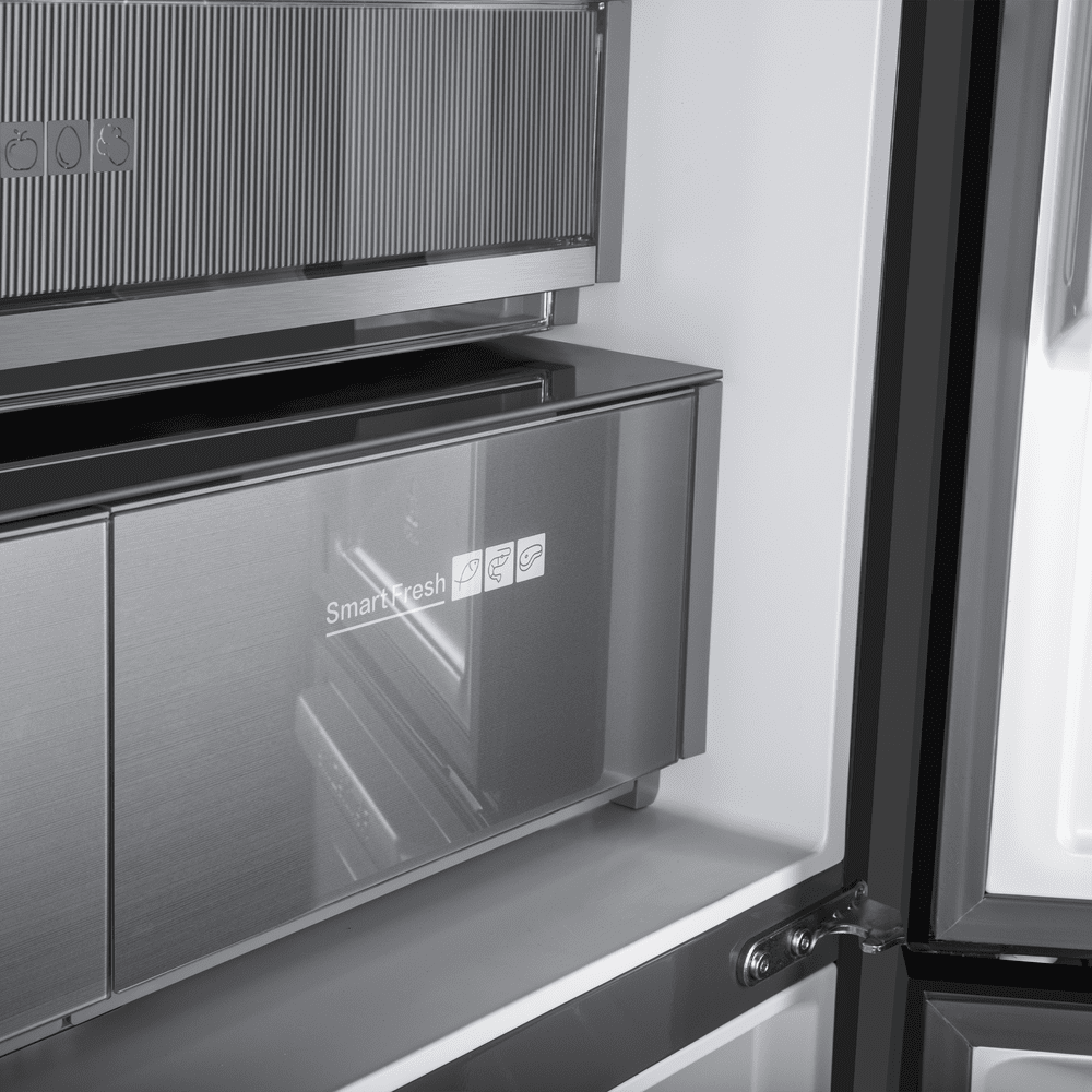 Холодильник с инвертором MAUNFELD MFF190NFB01