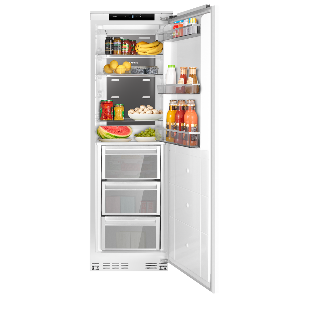 Холодильник встраиваемый MAUNFELD MBF205NFWGR Inverter