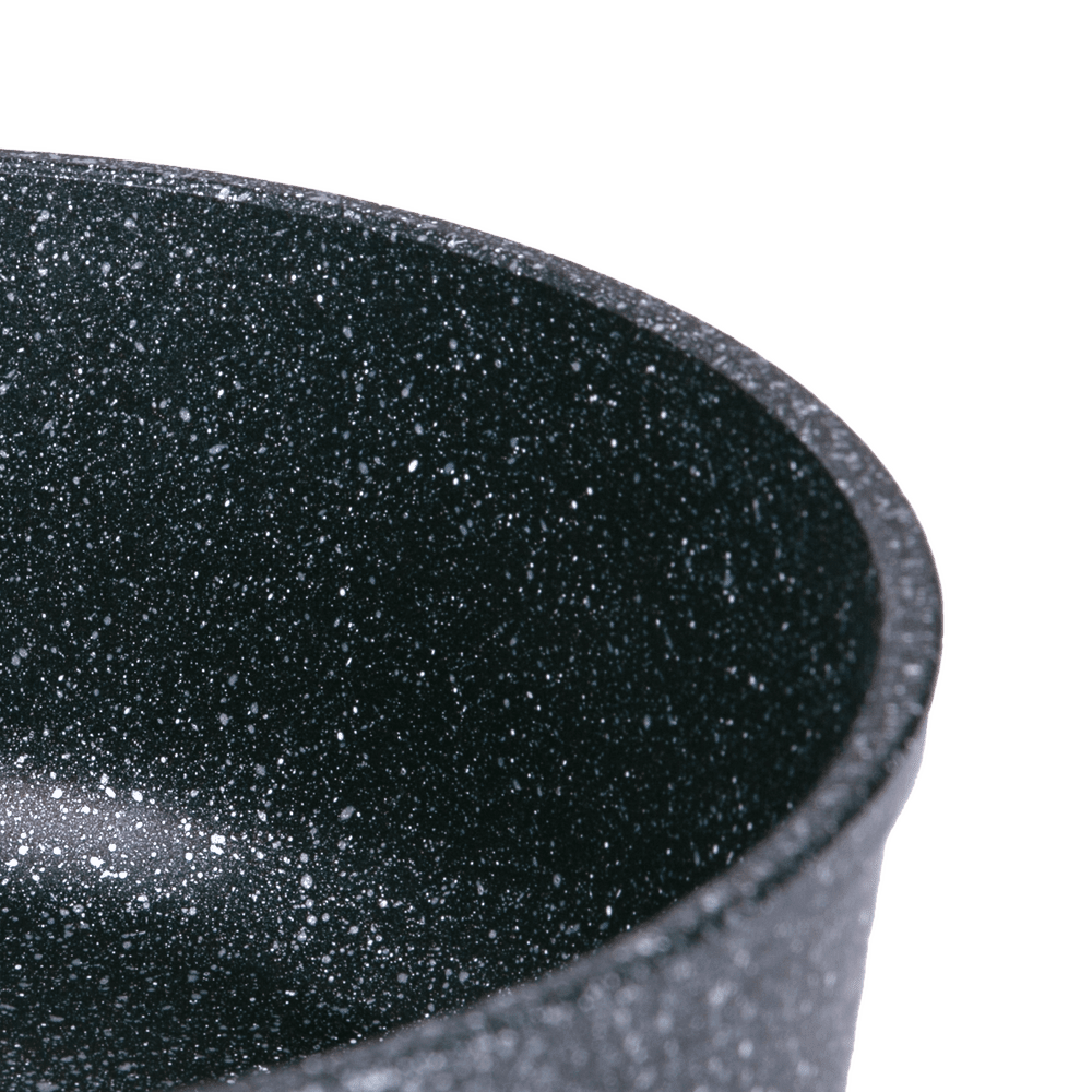 Кастрюля MAUNFELD GRETA MF24GRTT01CR из литого алюминия со стеклянной крышкой, 24 см, 4 л