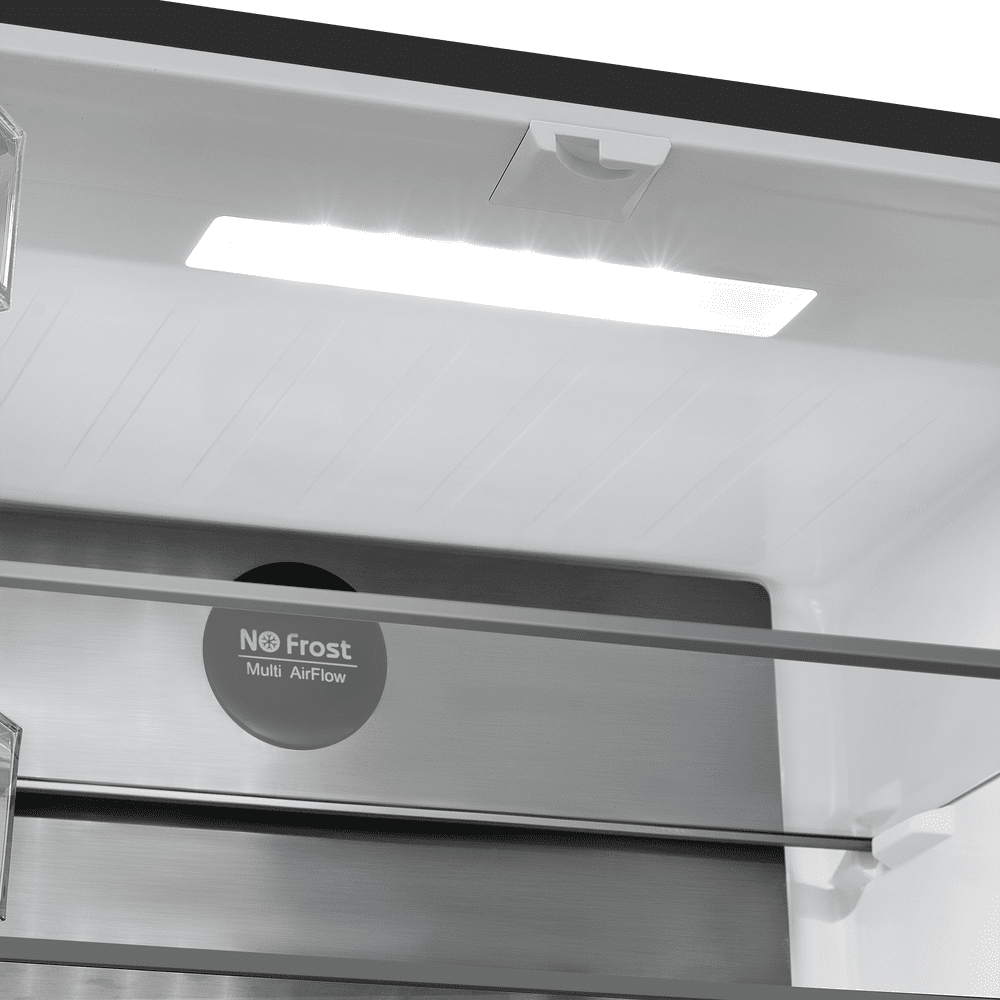 Холодильник MAUNFELD MFF183NFWE Matt Inverter