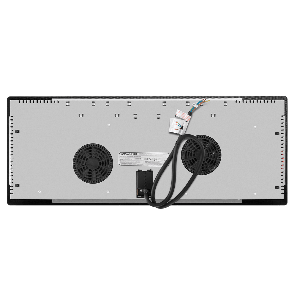 Индукционная варочная панель с двумя Flex Zone и Booster MAUNFELD CVI904SFLBK Inverter