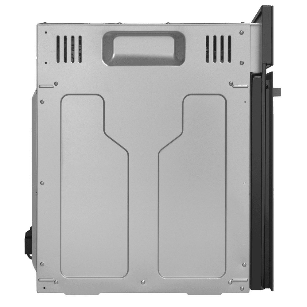 Электрический серый духовой шкаф 60 см с режимом конвекции