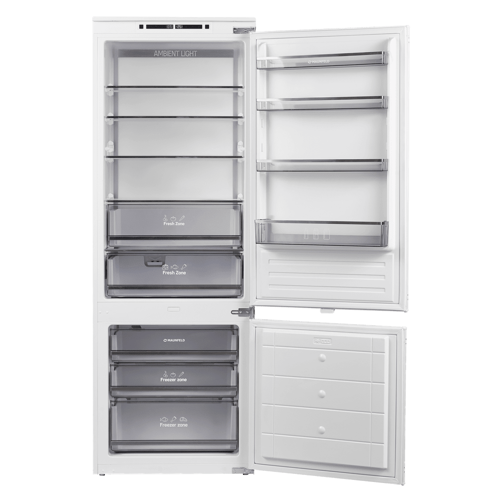 Холодильник-морозильник встраиваемый MAUNFELD MBF193NFW1GR Inverter