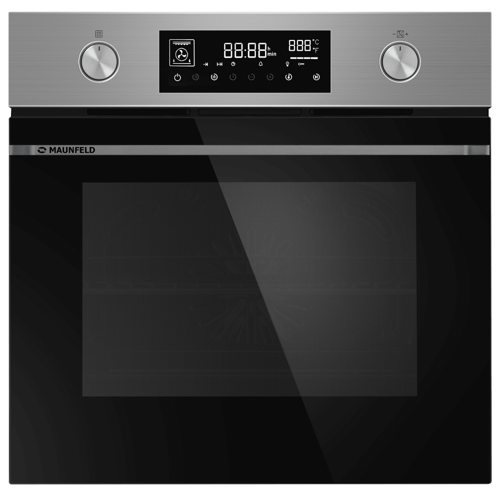 Электрический серый духовой шкаф 60 см с режимом конвекции Электрический серый духовой шкаф 60 см с режимом конвекции