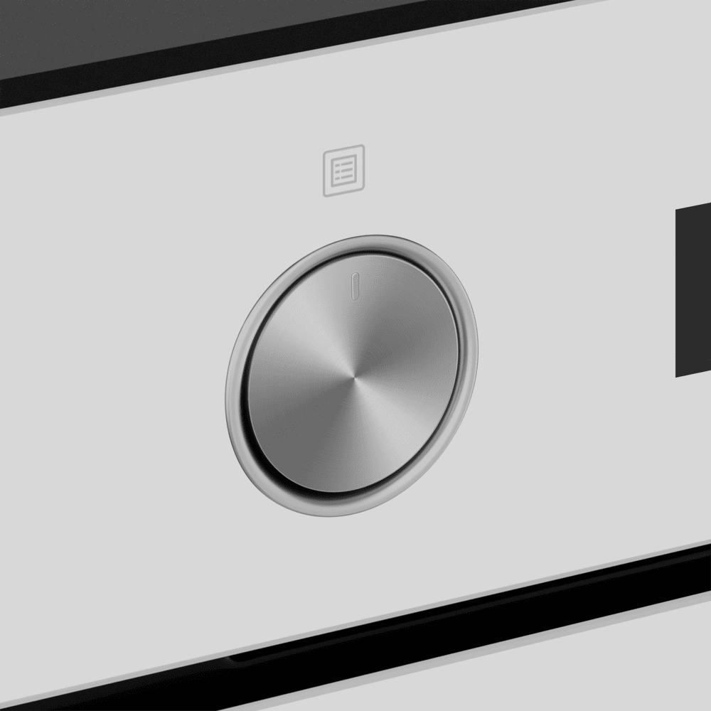 Электрический белый духовой шкаф 60 см с режимом конвекции