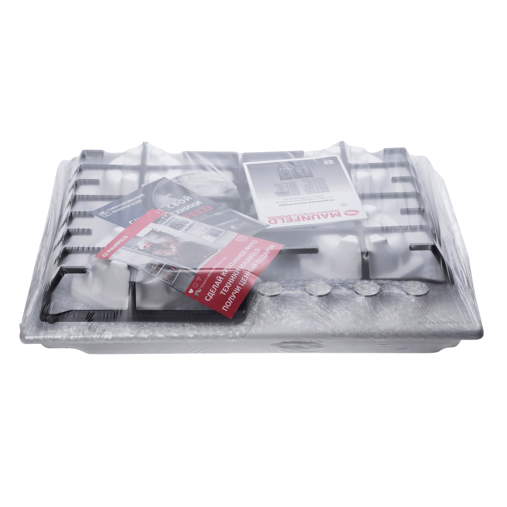 Шкаф духовой электрический MAUNFELD AEOD76106B + MAUNFELD EGHE.64.6CB/G СКИДКА-50%