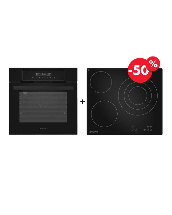 Шкаф духовой электрический MAUNFELD AEOD6063B + AVCE6035TBK СКИДКА-50%