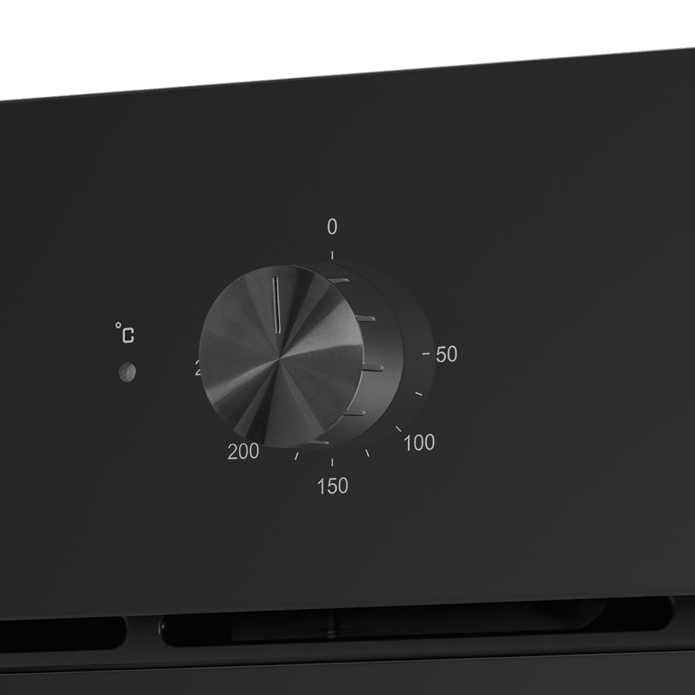 Электрический  черный духовой шкаф 60 см