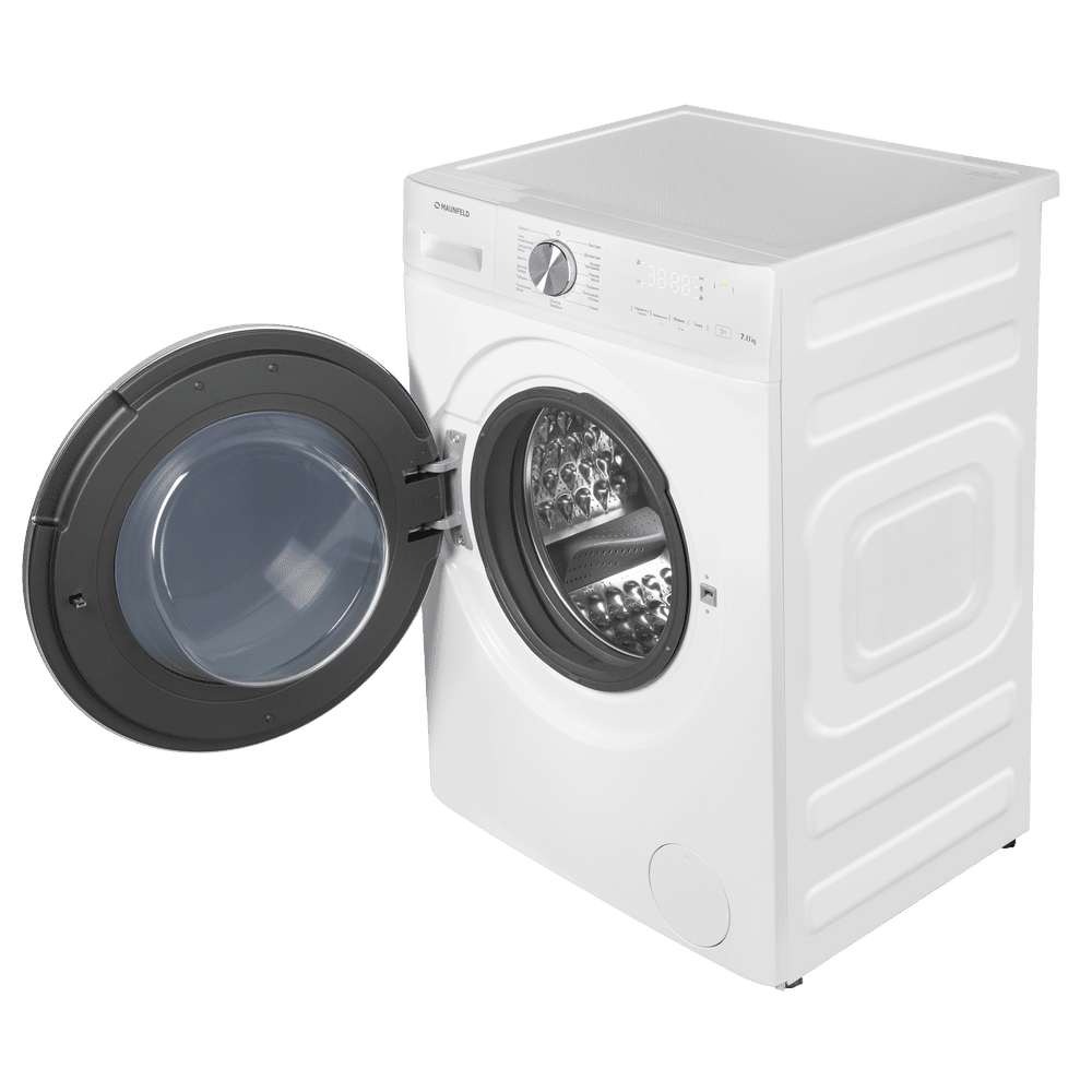 Стиральная машина c инвертором и паром MAUNFELD MFWM127IWH053