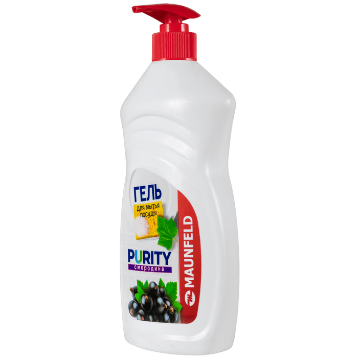Гель для&nbsp;мытья посуды Maunfeld Purity Смородина 450г MDL450CD (дозатор)