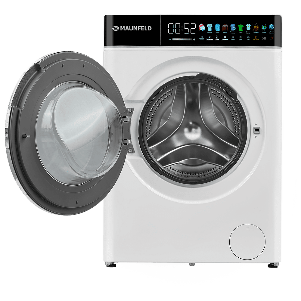 Стиральная машина c инвертором и паром MAUNFELD MFWM129WH05