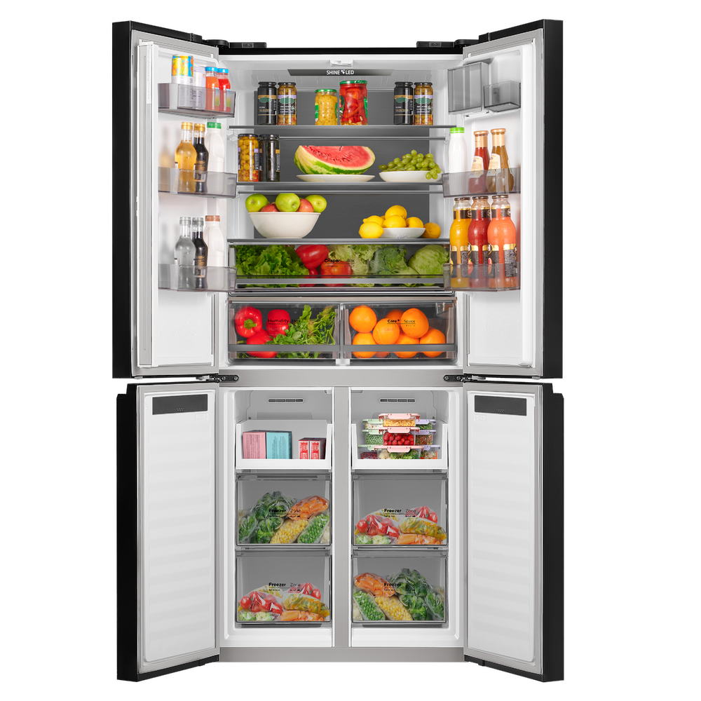 Холодильник-морозильник с инвертором MAUNFELD MFF192NFB01 Inverter