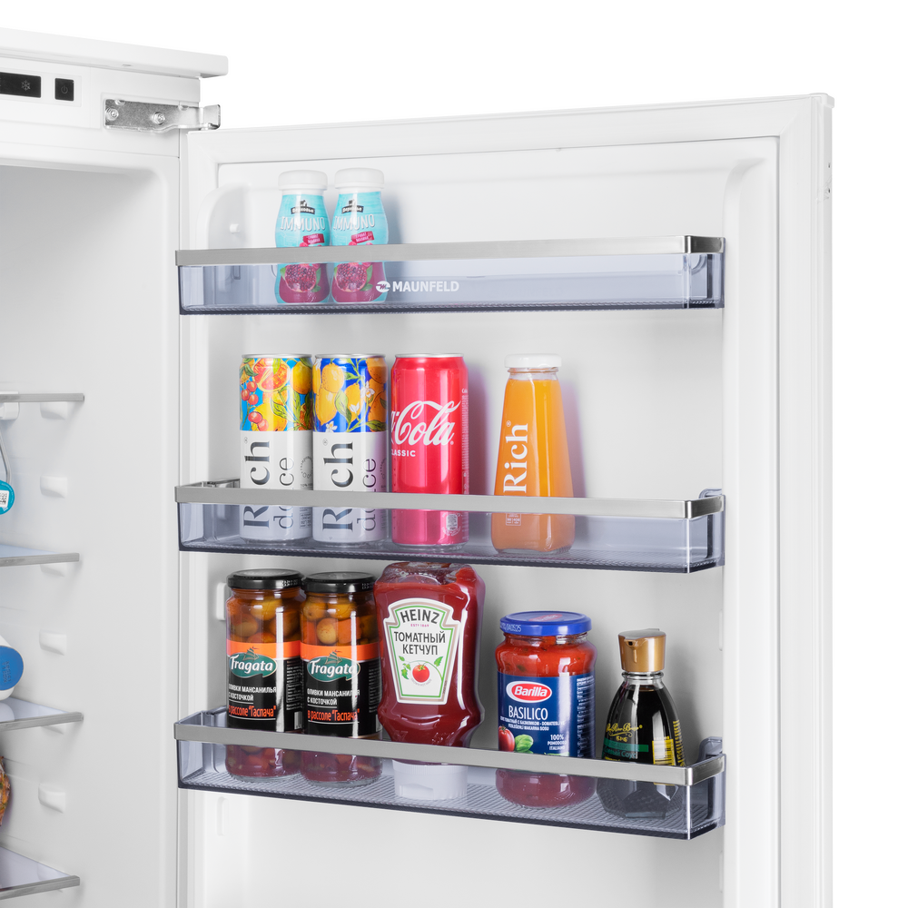 Холодильник-морозильник встраиваемый MAUNFELD MBF193NFWGR Inverter