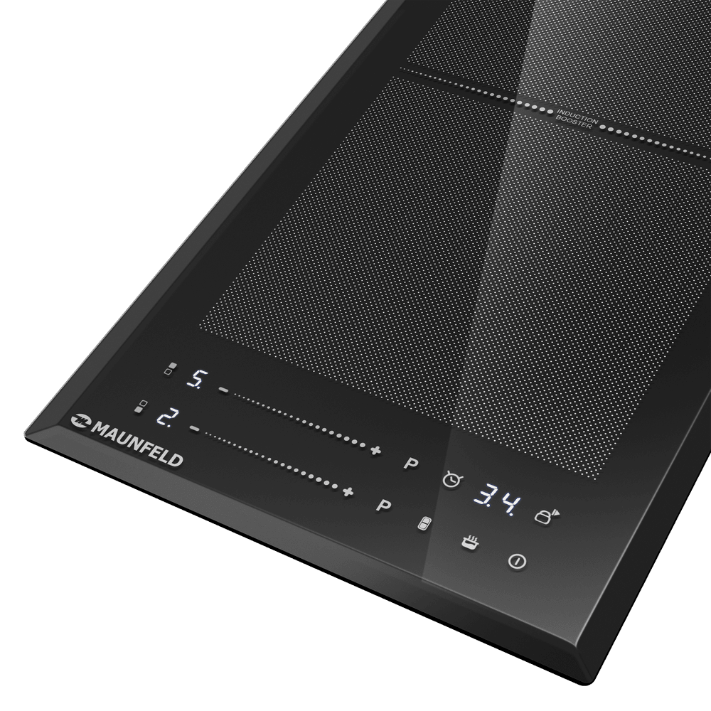Индукционная варочная панель с Flex Zone и Booster MAUNFELD CVI292S2FBK LUX Inverter