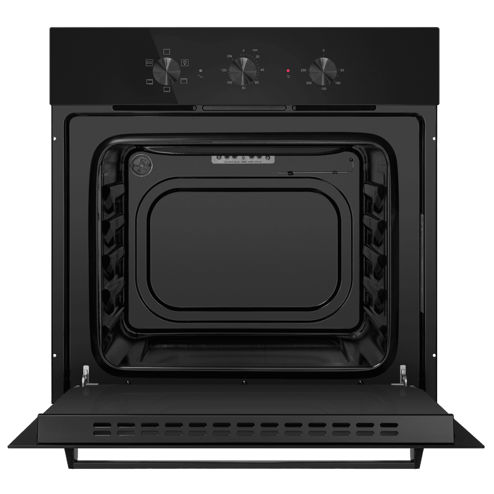 Электрический  черный духовой шкаф 60 см