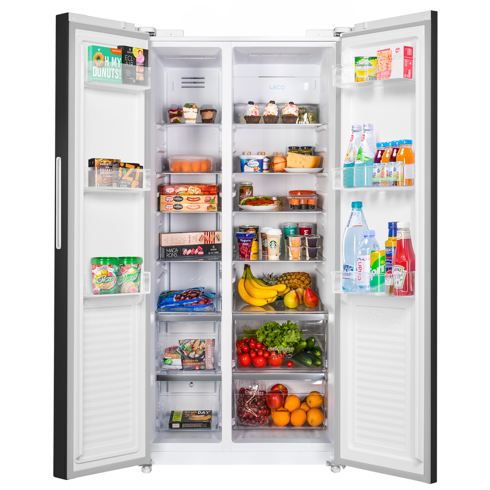 Холодильник с инвертором MAUNFELD MFF177NFW Slim Inverter