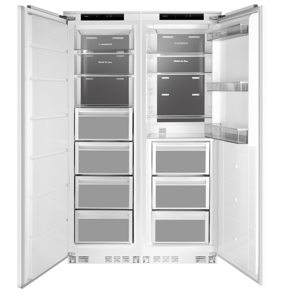 Холодильник встраиваемый MAUNFELD MBF205NFWGR Inverter