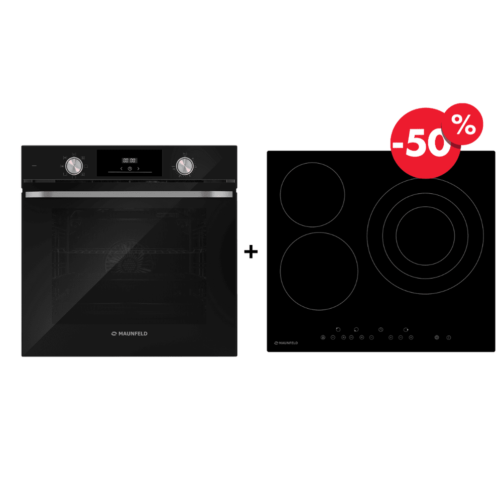 Шкаф духовой электрический MAUNFELD FEOH7872B + EVCE.593.T-BK СКИДКА-50% Шкаф духовой электрический MAUNFELD FEOH7872B + EVCE.593.T-BK СКИДКА-50%