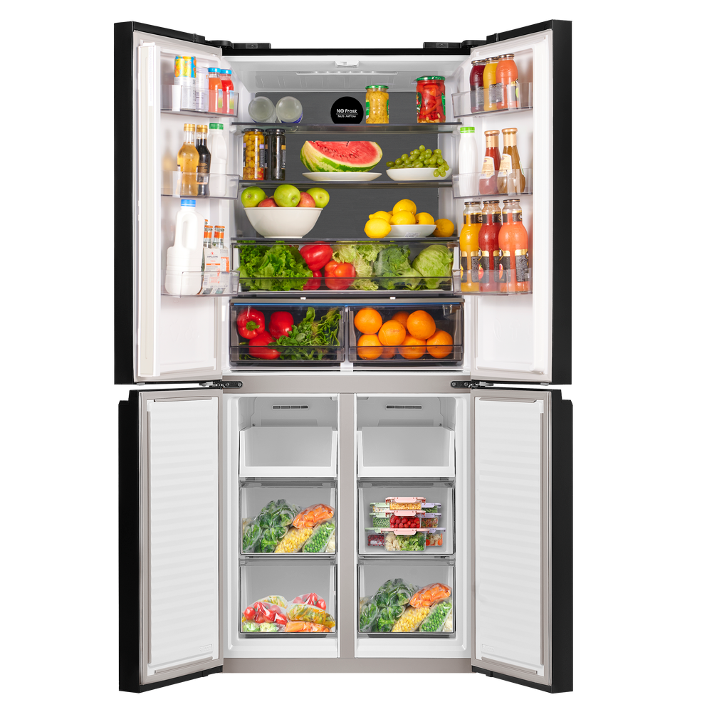 Холодильник MAUNFELD MFF183NFWE Matt Inverter