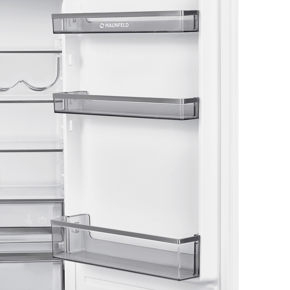Холодильник-морозильник встраиваемый MAUNFELD MBF177NFFWGR Inverter