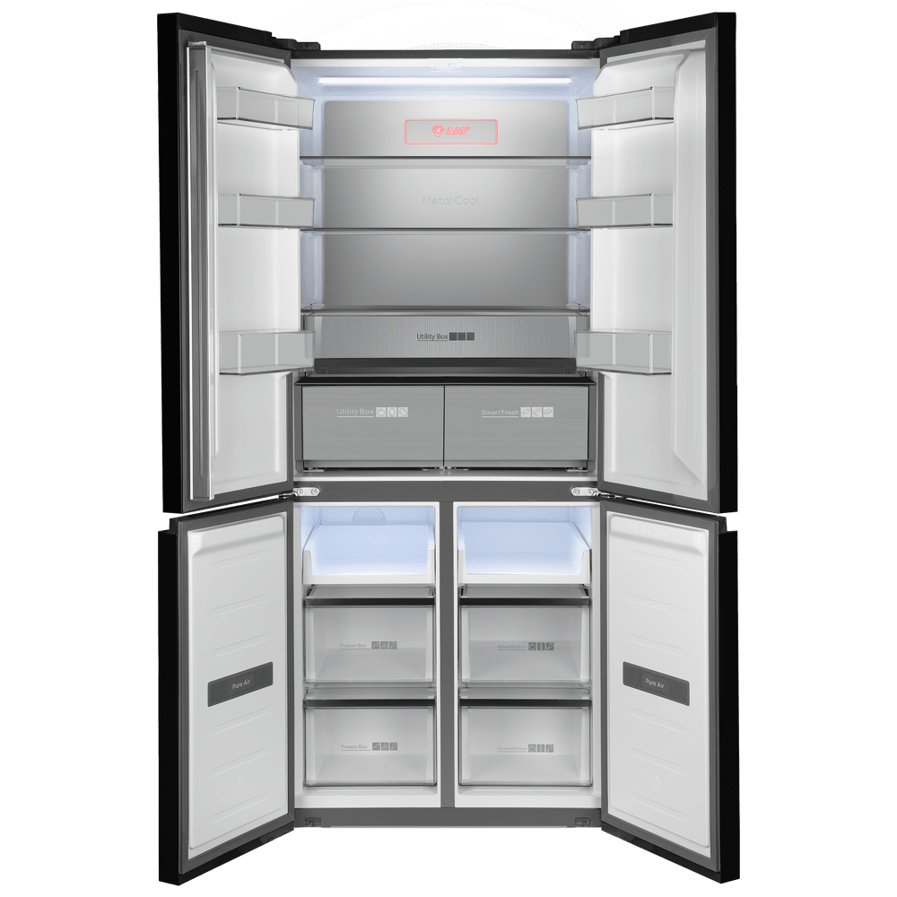 Холодильник с инвертором MAUNFELD MFF190NFSB01