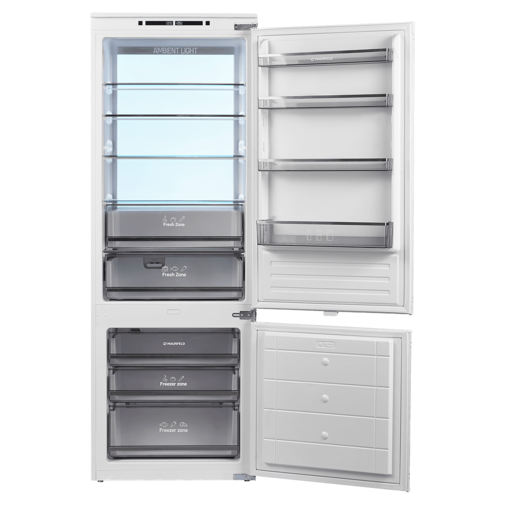Холодильник-морозильник встраиваемый MAUNFELD MBF193NFW1GR Inverter