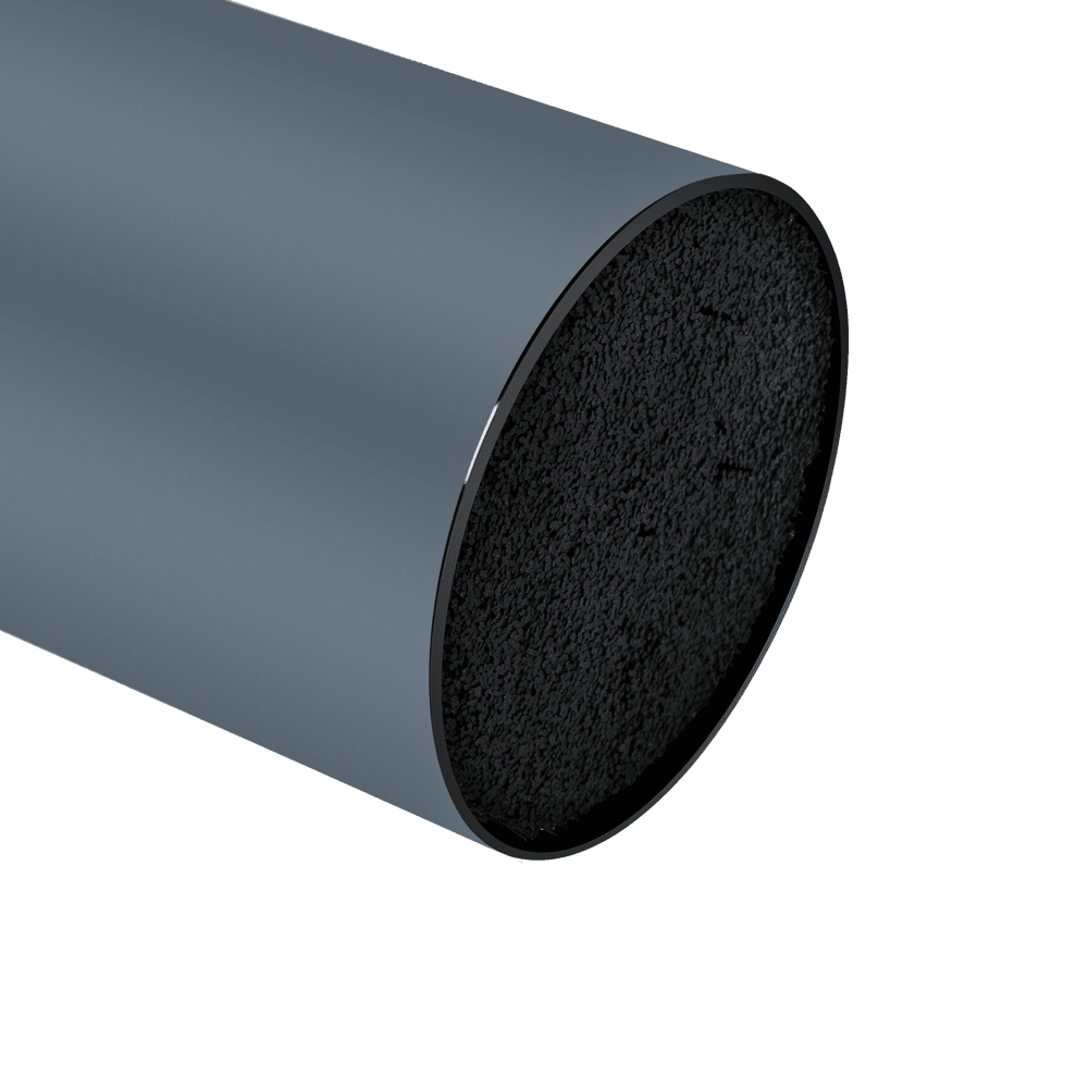 Подставка для ножей FILIGRANA BATTY FG22CG11KS из полипропилена, 22*11*11 см, цвет серый