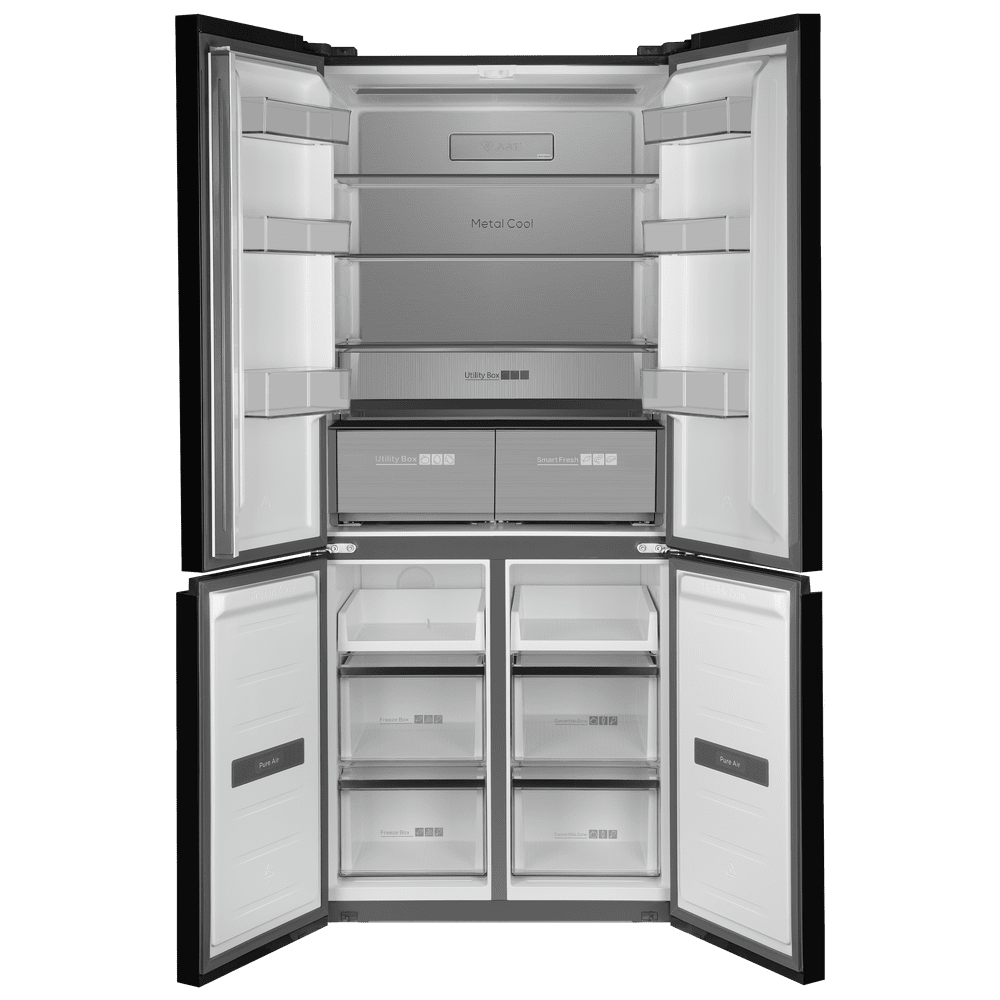 Холодильник с инвертором MAUNFELD MFF190NFB01