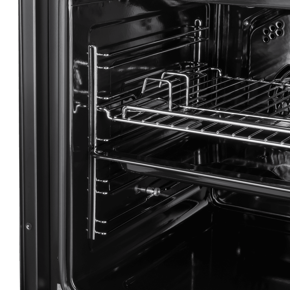 Электрический  черный духовой шкаф 45 см